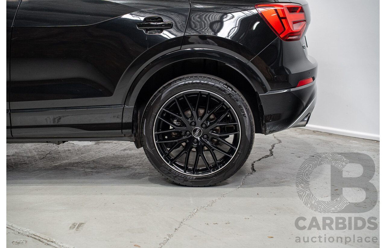 10/2018 Audi Q2 2.0 TFSI Quattro Sport (AWD) GA MY18 4d Wagon Myth Black Turbo 2.0L
