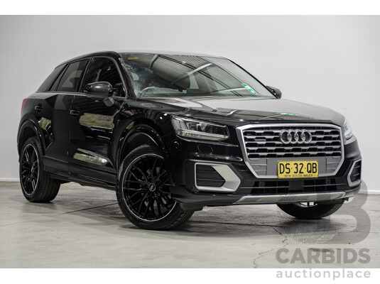 10/2018 Audi Q2 2.0 TFSI Quattro Sport (AWD) GA MY18 4d Wagon Myth Black Turbo 2.0L