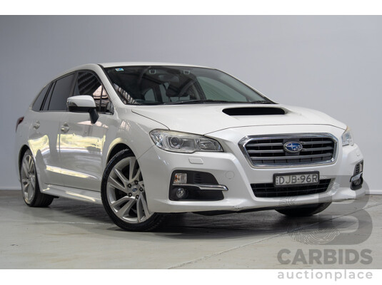 07/2016 Subaru Levorg 2.0GT AWD MY17 4d Wagon White 2.0L