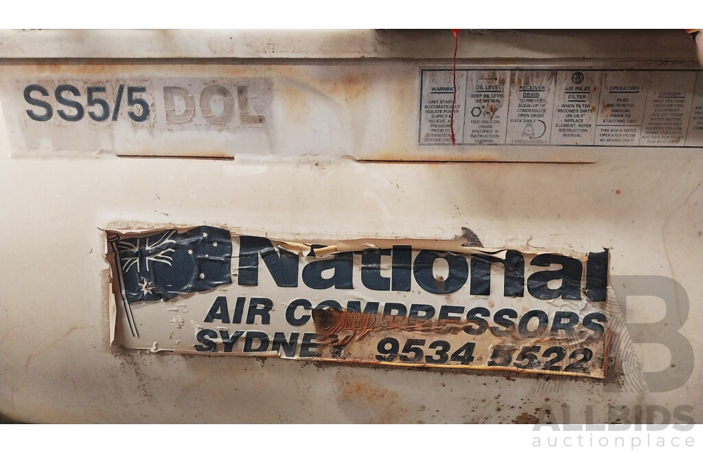 National Air Compressor SS5.5/5 - DOL