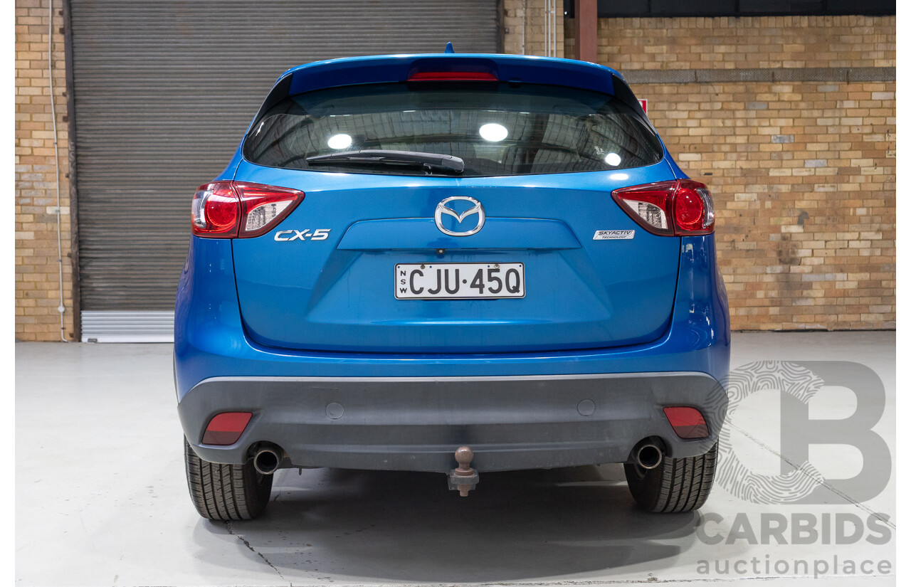 11/2012 Mazda CX-5 Maxx 4d Wagon Blue 2.0L