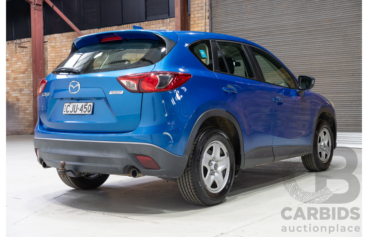 11/2012 Mazda CX-5 Maxx 4d Wagon Blue 2.0L