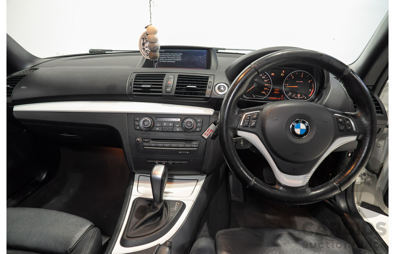 11/2012 BMW 118d E88 MY12 UPDATE 2d Convertible White 2.0L