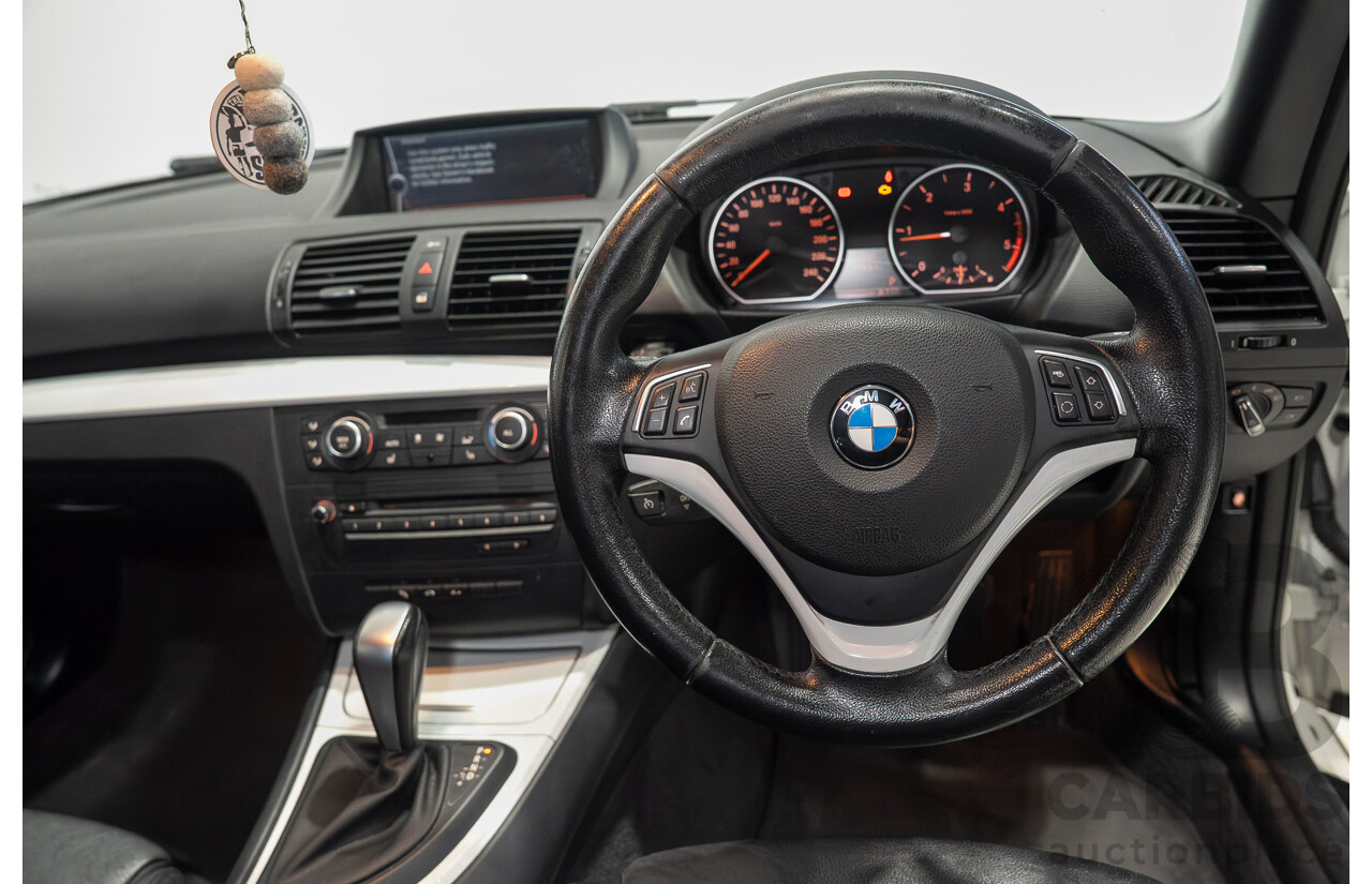 11/2012 BMW 118d E88 MY12 UPDATE 2d Convertible White 2.0L