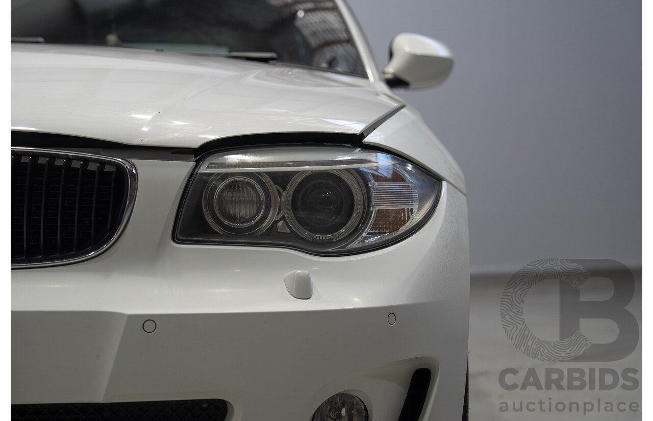 11/2012 BMW 118d E88 MY12 UPDATE 2d Convertible White 2.0L