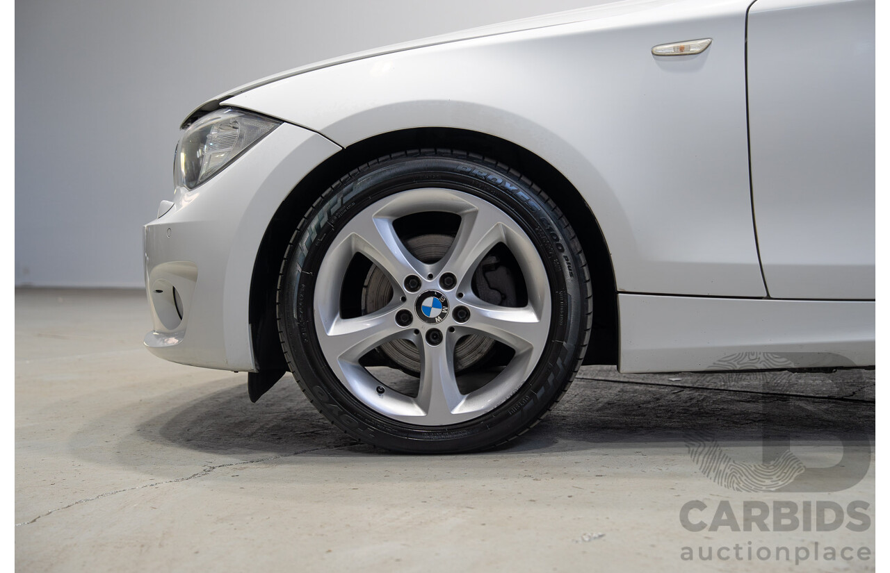 11/2012 BMW 118d E88 MY12 UPDATE 2d Convertible White 2.0L
