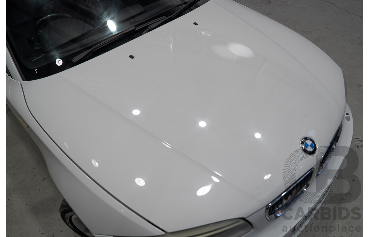 11/2012 BMW 118d E88 MY12 UPDATE 2d Convertible White 2.0L