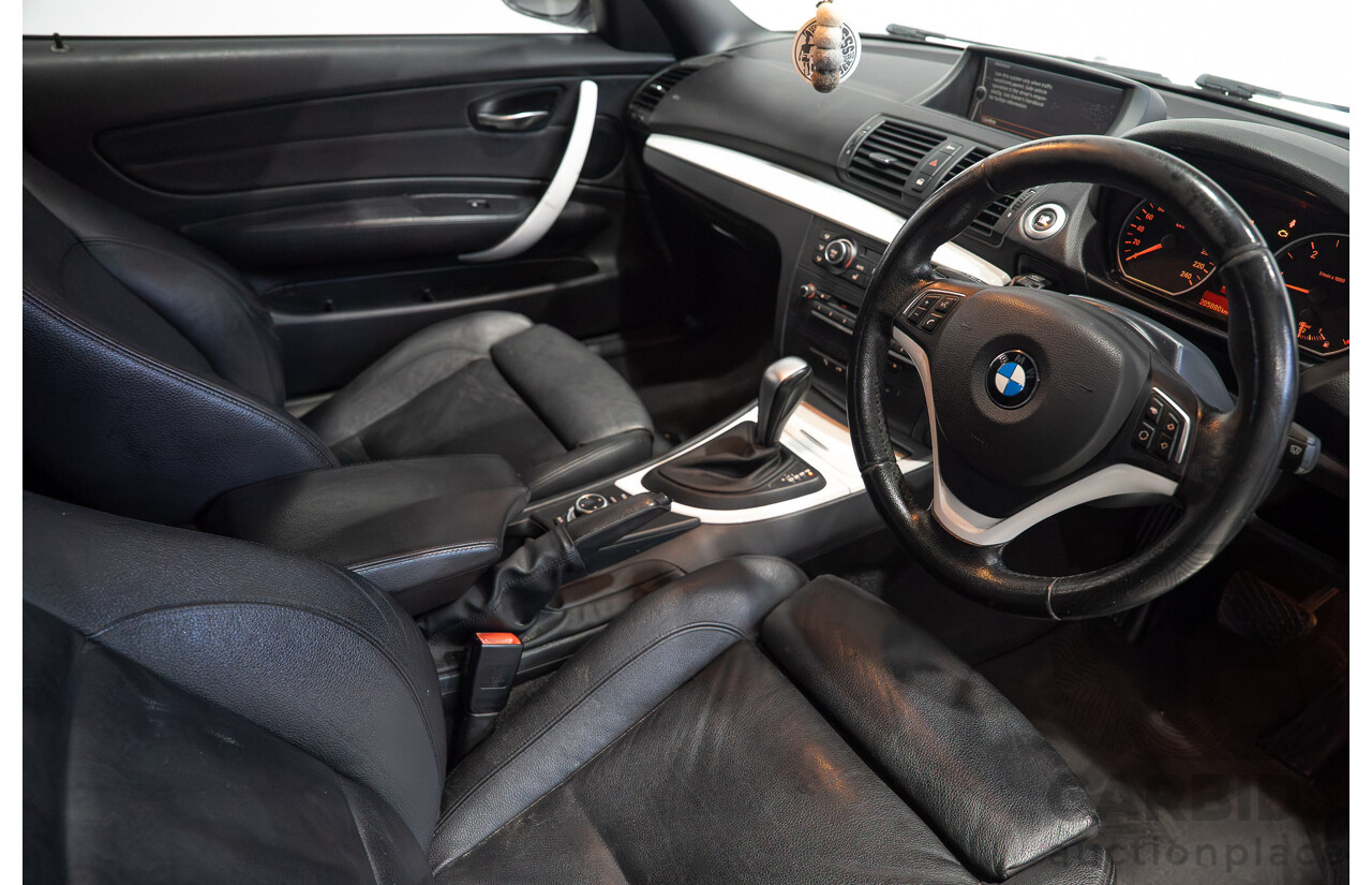 11/2012 BMW 118d E88 MY12 UPDATE 2d Convertible White 2.0L