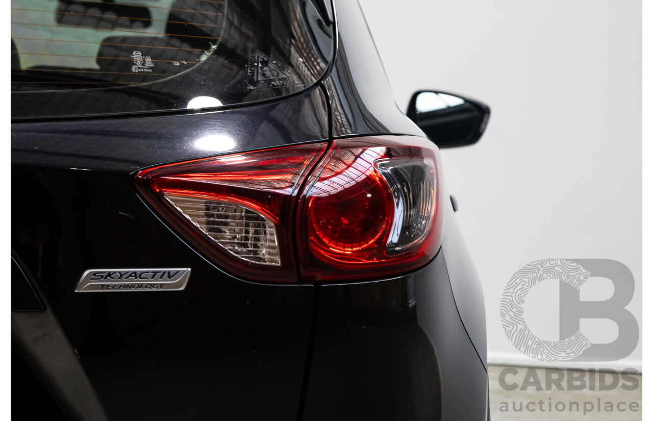 04/2013 Mazda CX-5 Grand Tourer (AWD) MY13 4d Wagon Black 2.2L
