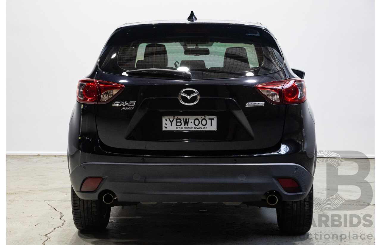 04/2013 Mazda CX-5 Grand Tourer (AWD) MY13 4d Wagon Black 2.2L