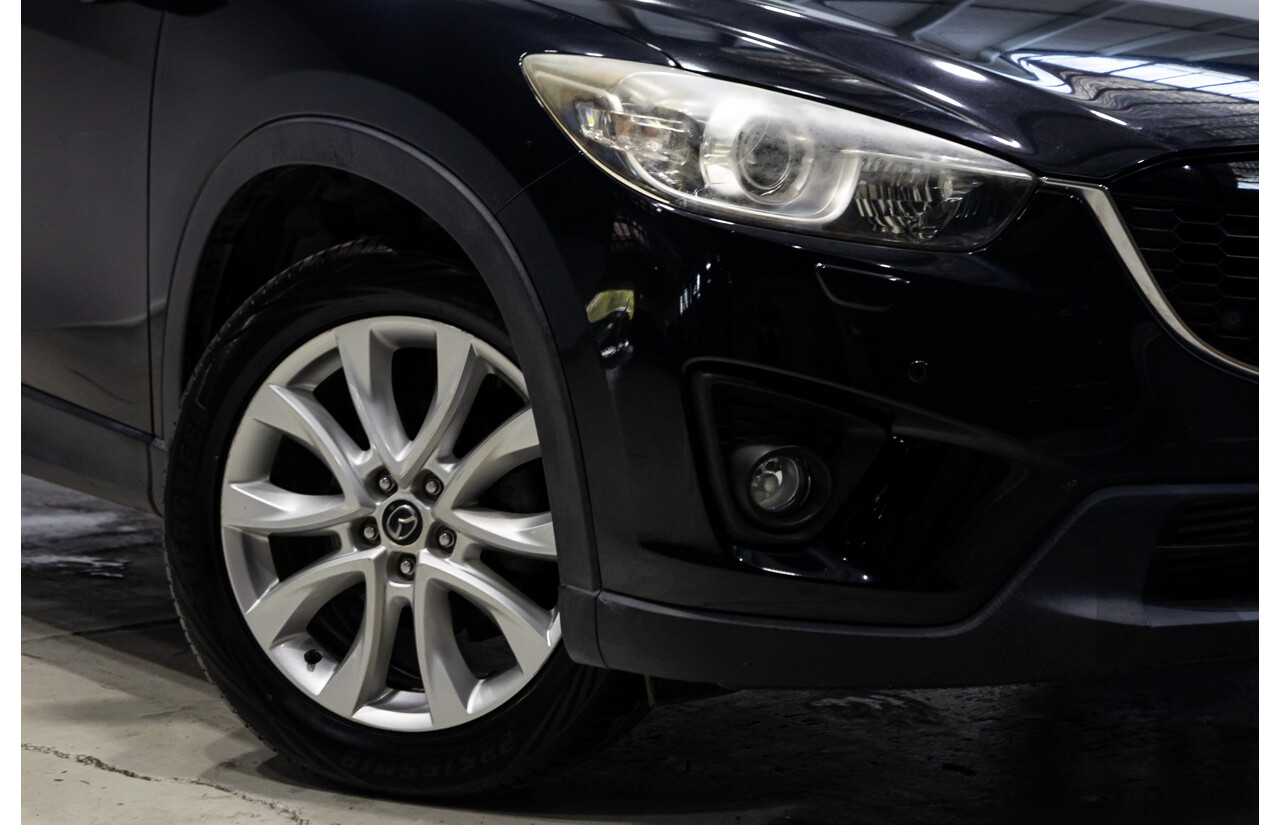 04/2013 Mazda CX-5 Grand Tourer (AWD) MY13 4d Wagon Black 2.2L