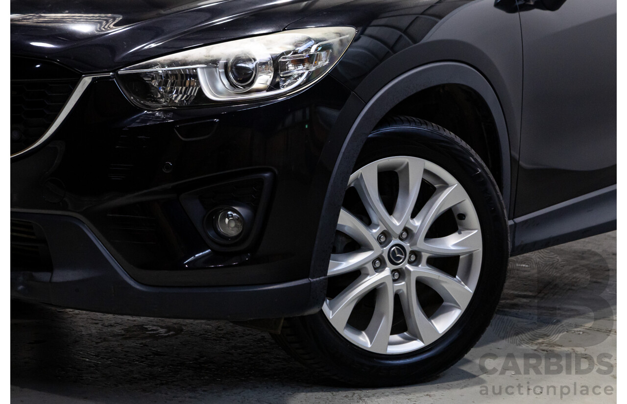 04/2013 Mazda CX-5 Grand Tourer (AWD) MY13 4d Wagon Black 2.2L