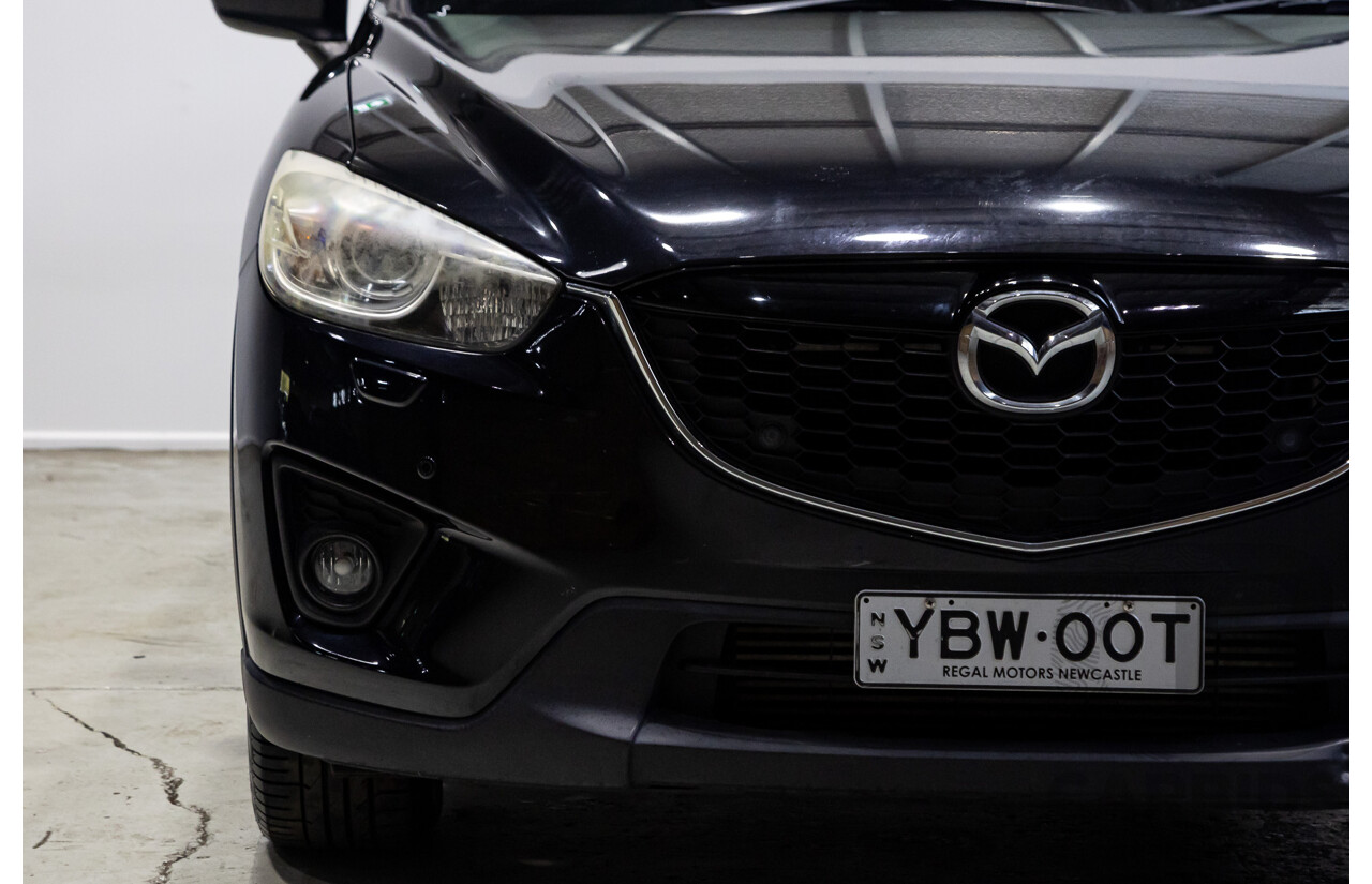 04/2013 Mazda CX-5 Grand Tourer (AWD) MY13 4d Wagon Black 2.2L
