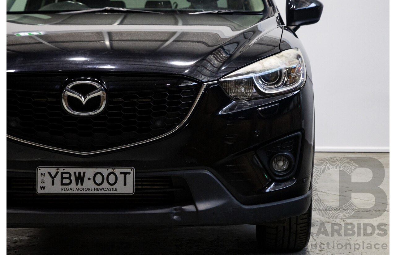 04/2013 Mazda CX-5 Grand Tourer (AWD) MY13 4d Wagon Black 2.2L