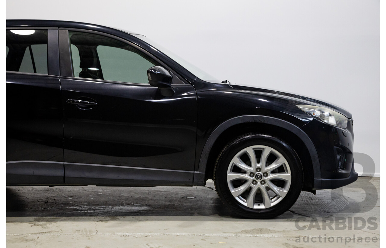 04/2013 Mazda CX-5 Grand Tourer (AWD) MY13 4d Wagon Black 2.2L