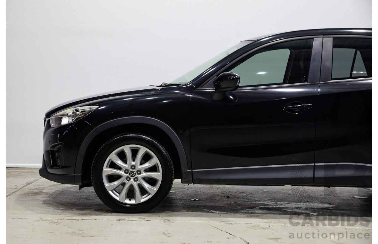 04/2013 Mazda CX-5 Grand Tourer (AWD) MY13 4d Wagon Black 2.2L