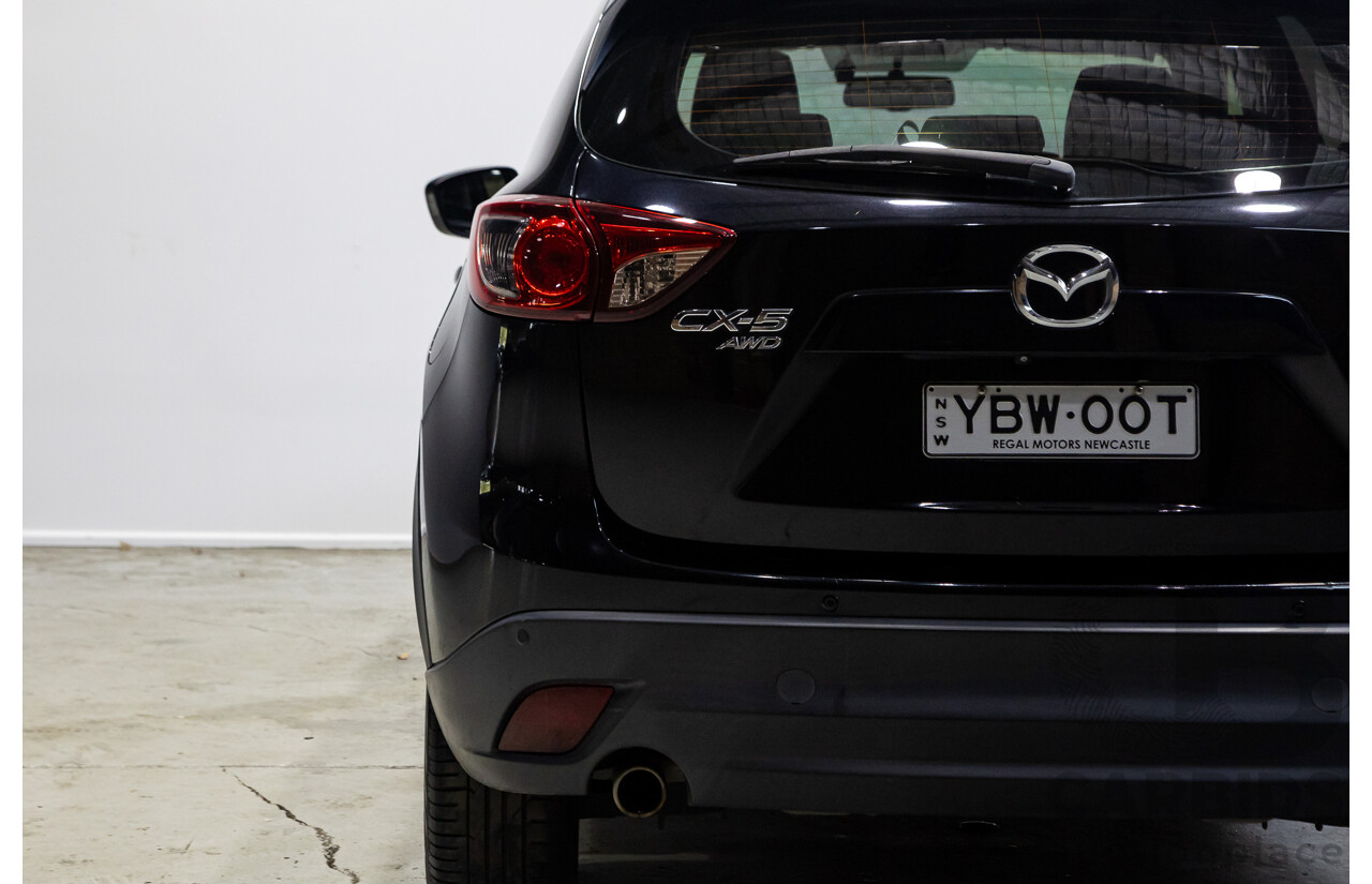04/2013 Mazda CX-5 Grand Tourer (AWD) MY13 4d Wagon Black 2.2L