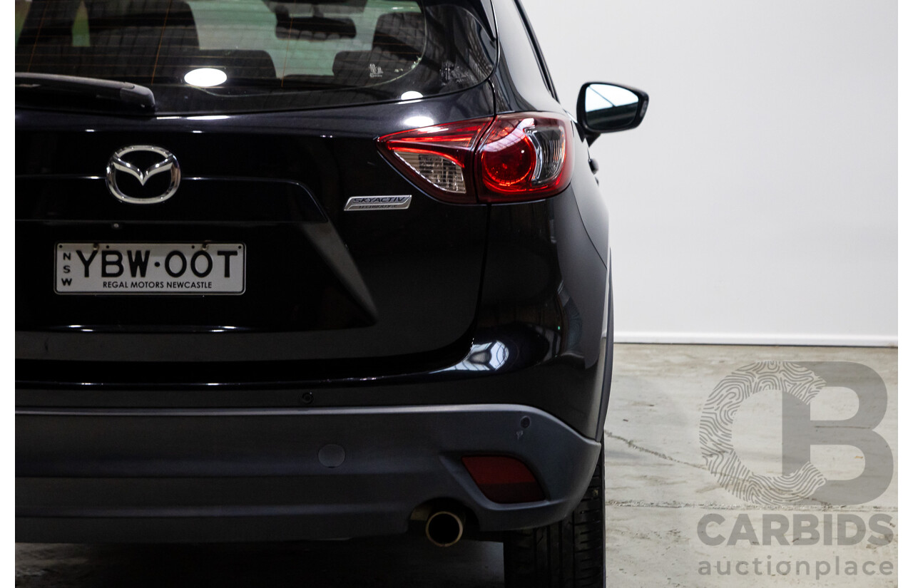 04/2013 Mazda CX-5 Grand Tourer (AWD) MY13 4d Wagon Black 2.2L