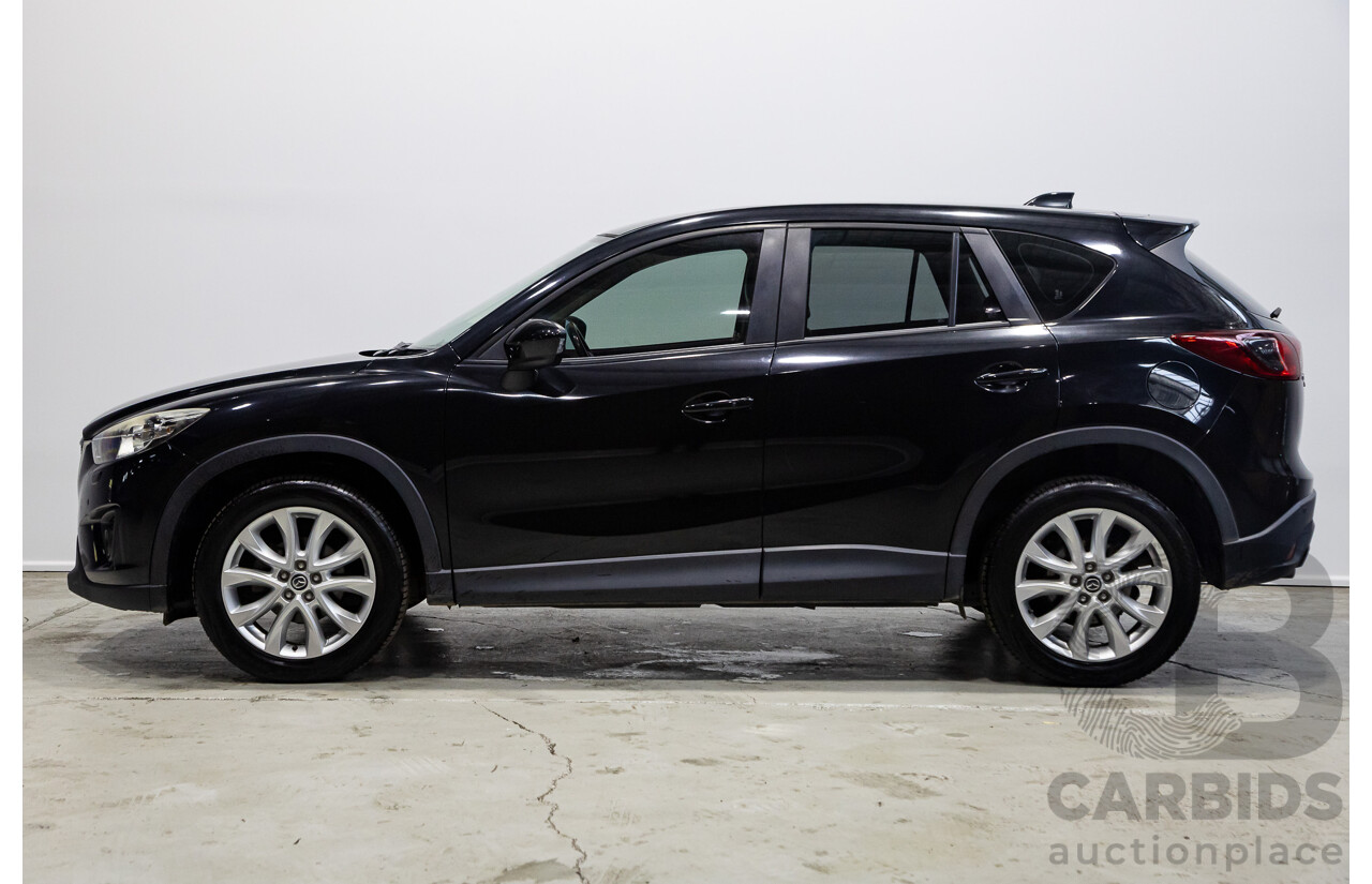 04/2013 Mazda CX-5 Grand Tourer (AWD) MY13 4d Wagon Black 2.2L