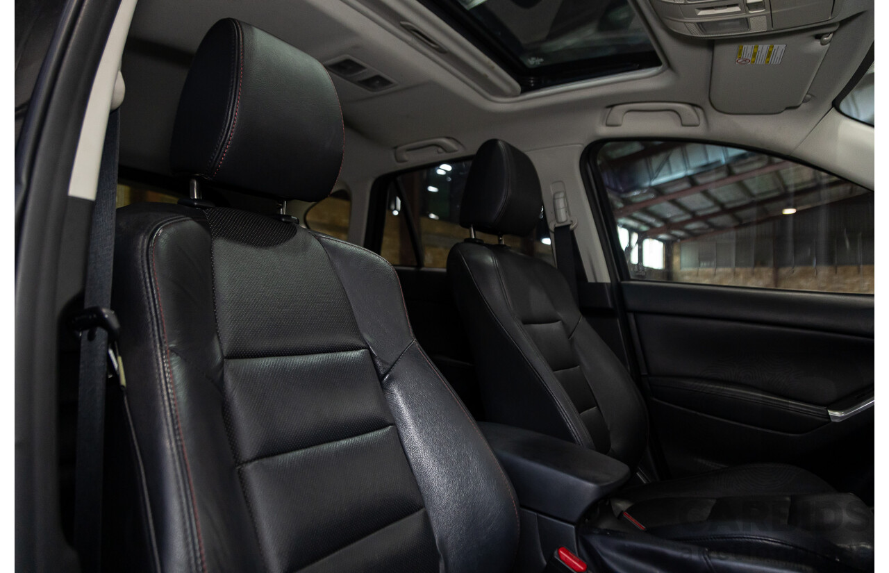 04/2013 Mazda CX-5 Grand Tourer (AWD) MY13 4d Wagon Black 2.2L