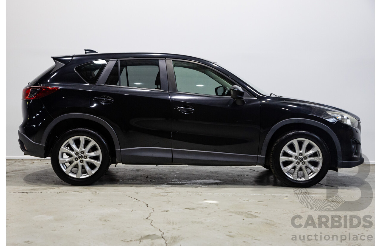 04/2013 Mazda CX-5 Grand Tourer (AWD) MY13 4d Wagon Black 2.2L