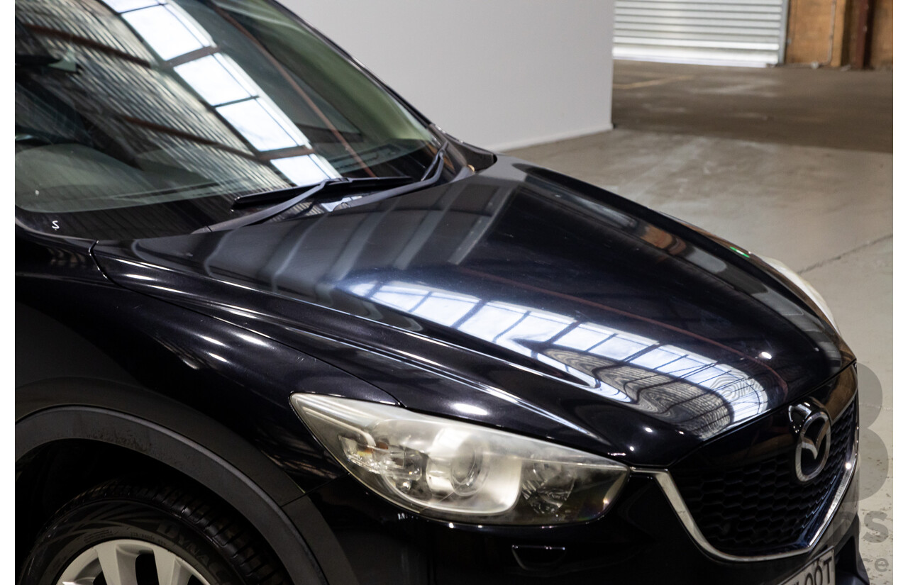 04/2013 Mazda CX-5 Grand Tourer (AWD) MY13 4d Wagon Black 2.2L