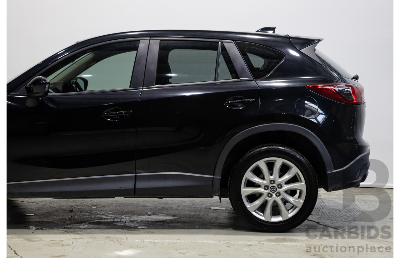 04/2013 Mazda CX-5 Grand Tourer (AWD) MY13 4d Wagon Black 2.2L