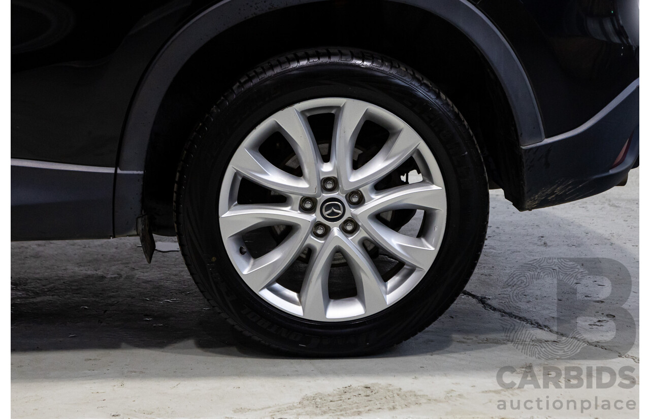 04/2013 Mazda CX-5 Grand Tourer (AWD) MY13 4d Wagon Black 2.2L