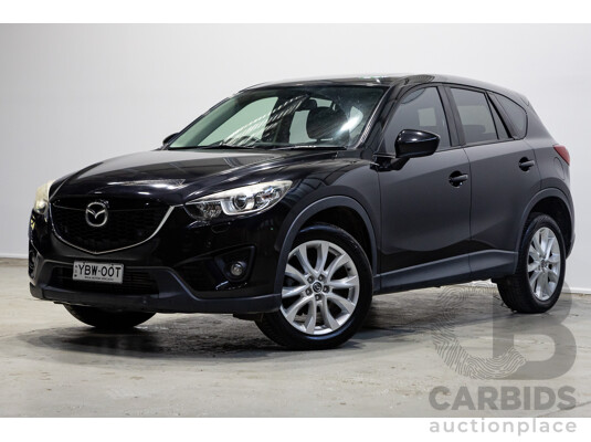 04/2013 Mazda CX-5 Grand Tourer (AWD) MY13 4d Wagon Black 2.2L