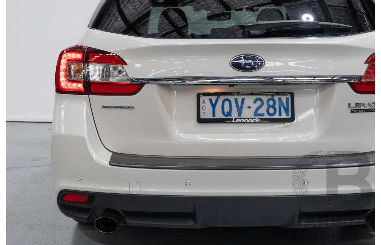 1/2018 Subaru Levorg 2.0 GT-S (AWD) MY18 4d Wagon Crystal White Pearl Turbo 2.0L