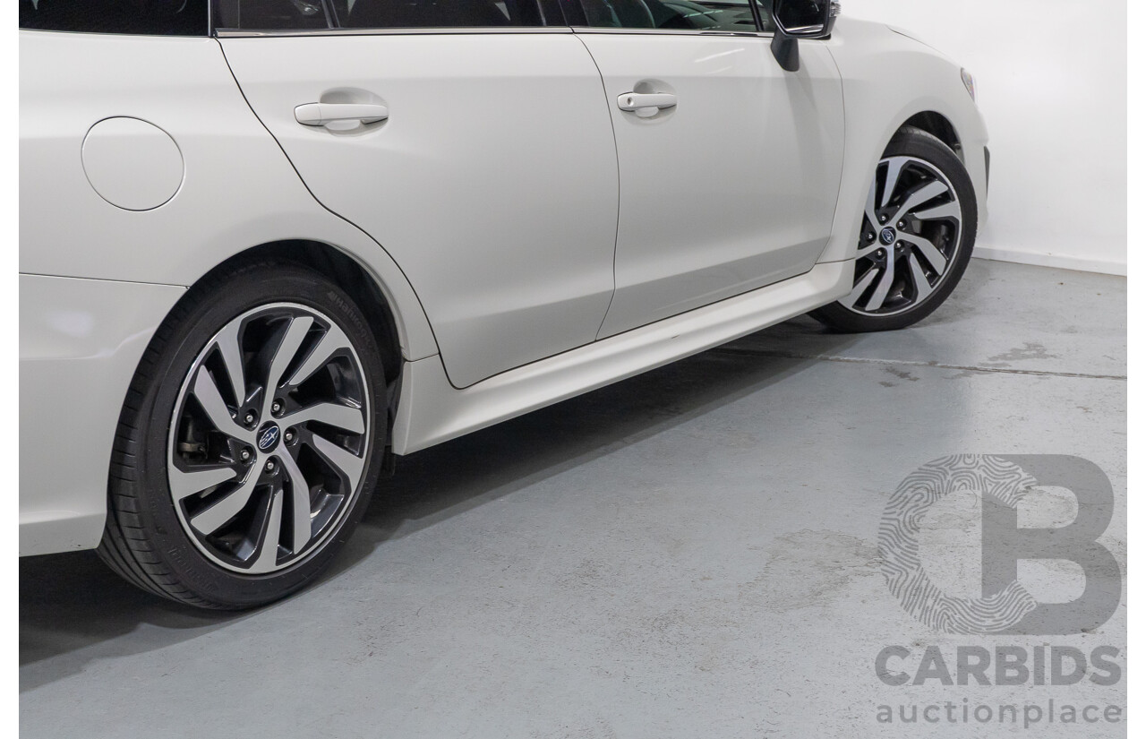1/2018 Subaru Levorg 2.0 GT-S (AWD) MY18 4d Wagon Crystal White Pearl Turbo 2.0L
