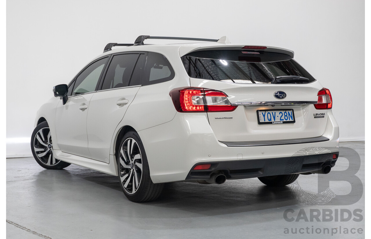 1/2018 Subaru Levorg 2.0 GT-S (AWD) MY18 4d Wagon Crystal White Pearl Turbo 2.0L