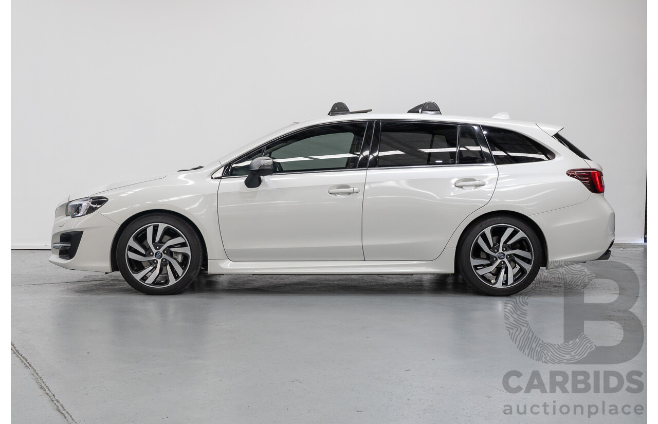 1/2018 Subaru Levorg 2.0 GT-S (AWD) MY18 4d Wagon Crystal White Pearl Turbo 2.0L
