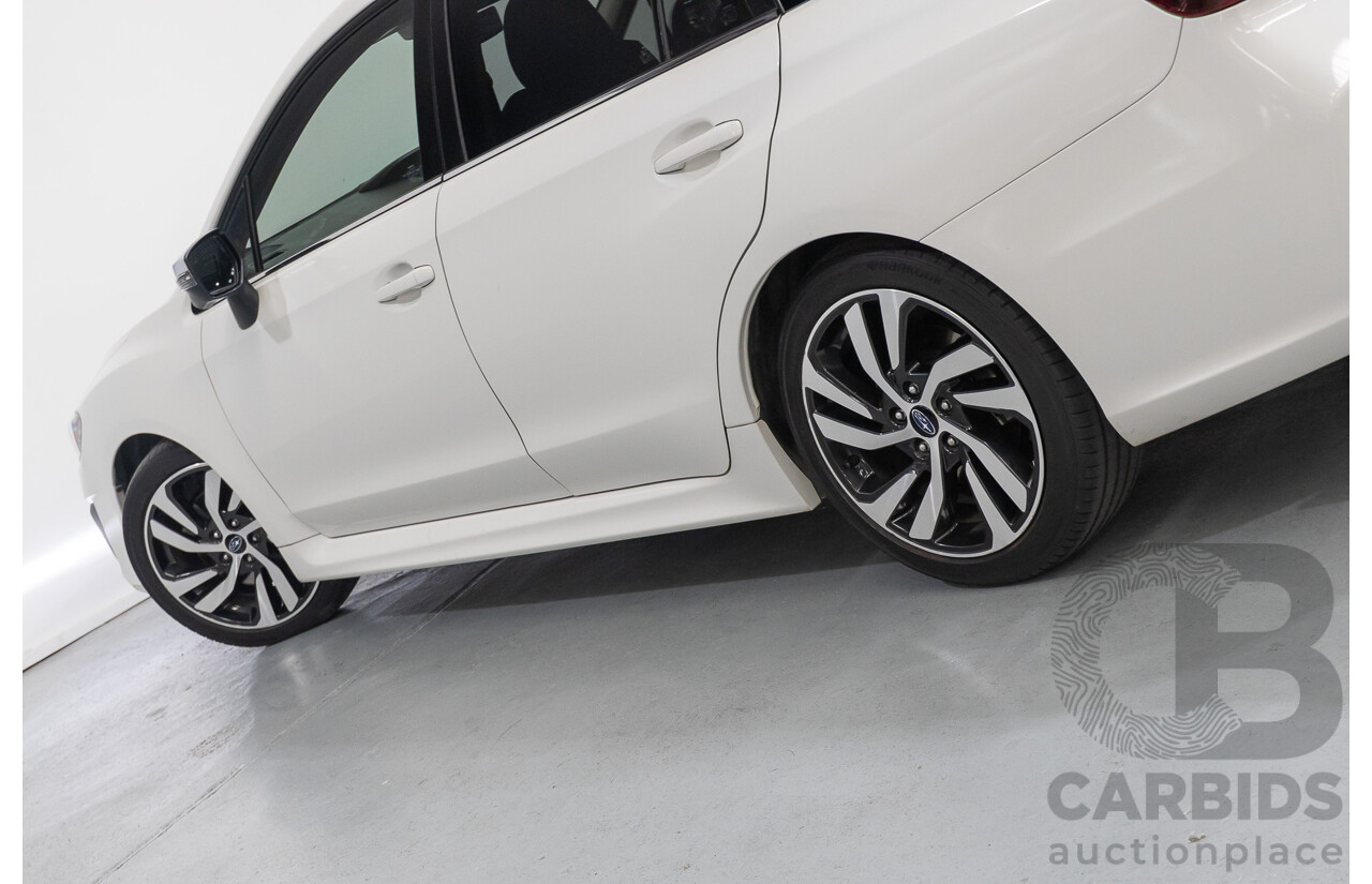 1/2018 Subaru Levorg 2.0 GT-S (AWD) MY18 4d Wagon Crystal White Pearl Turbo 2.0L