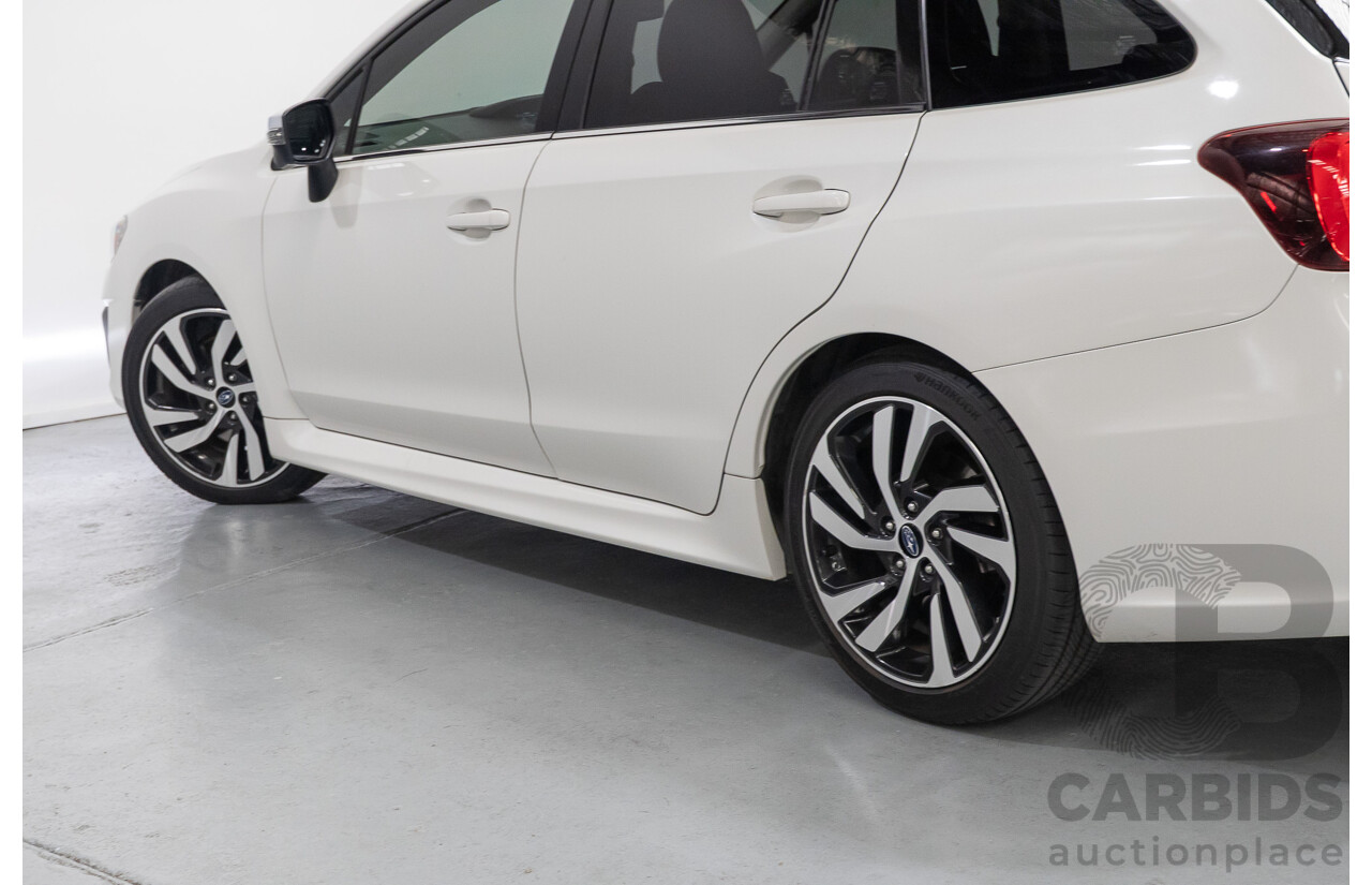 1/2018 Subaru Levorg 2.0 GT-S (AWD) MY18 4d Wagon Crystal White Pearl Turbo 2.0L