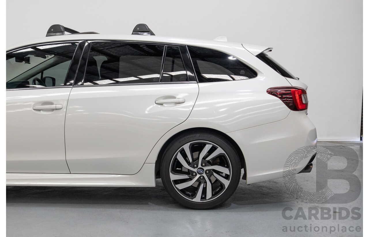 1/2018 Subaru Levorg 2.0 GT-S (AWD) MY18 4d Wagon Crystal White Pearl Turbo 2.0L