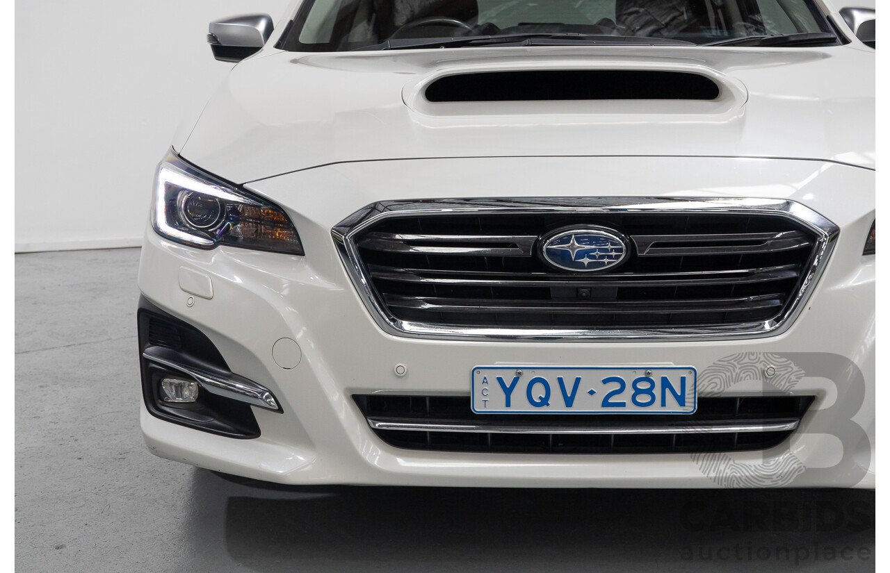 1/2018 Subaru Levorg 2.0 GT-S (AWD) MY18 4d Wagon Crystal White Pearl Turbo 2.0L