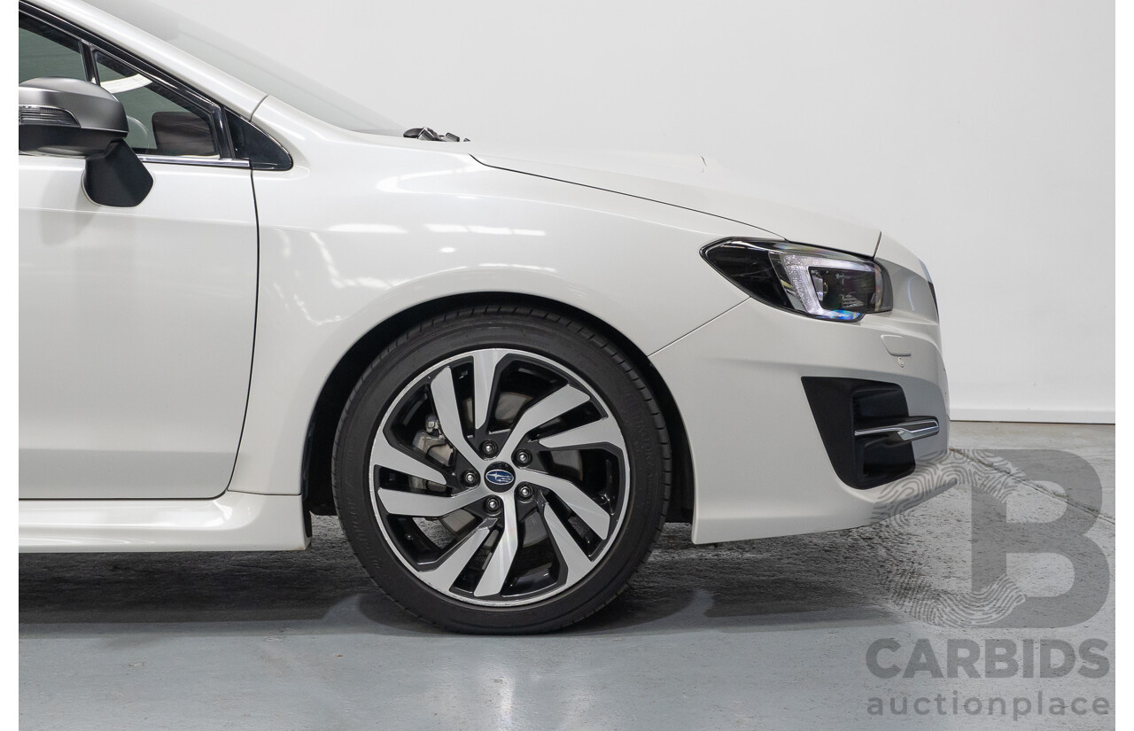 1/2018 Subaru Levorg 2.0 GT-S (AWD) MY18 4d Wagon Crystal White Pearl Turbo 2.0L