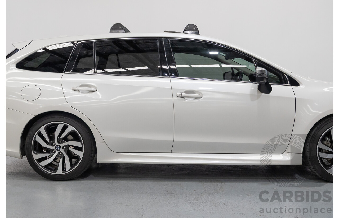 1/2018 Subaru Levorg 2.0 GT-S (AWD) MY18 4d Wagon Crystal White Pearl Turbo 2.0L