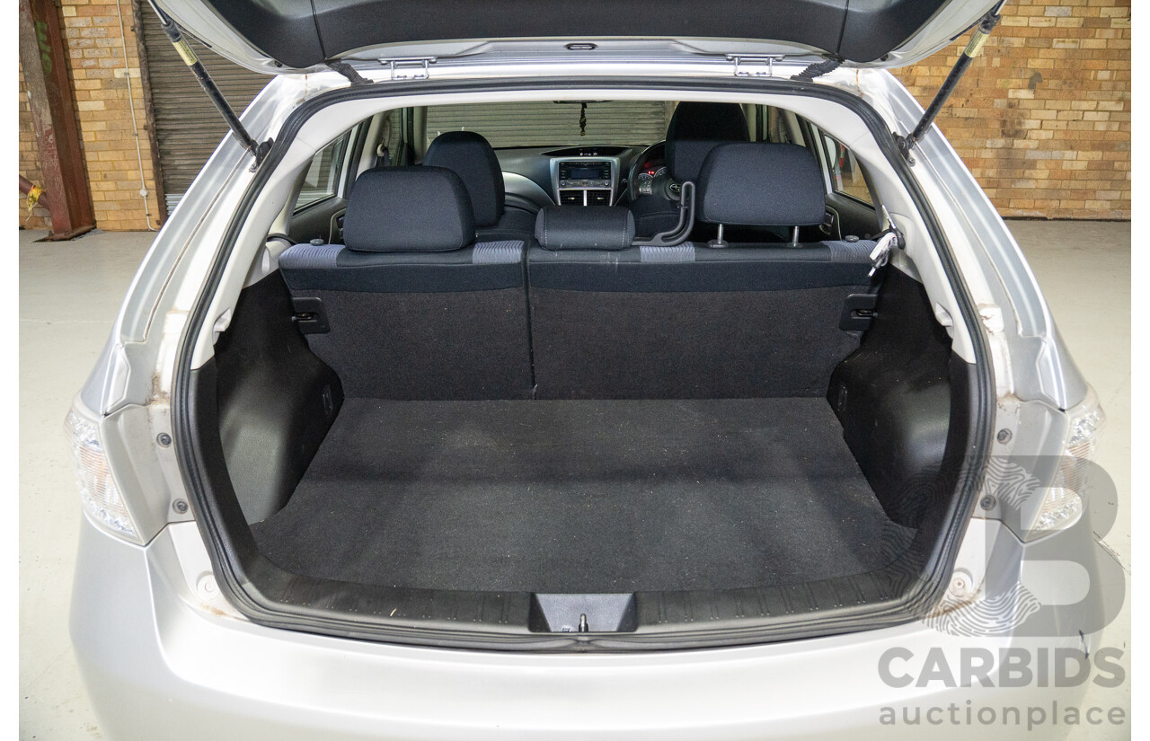 06/2009 Subaru Impreza RX (AWD) MY09 5d Hatchback Silver 2.0L