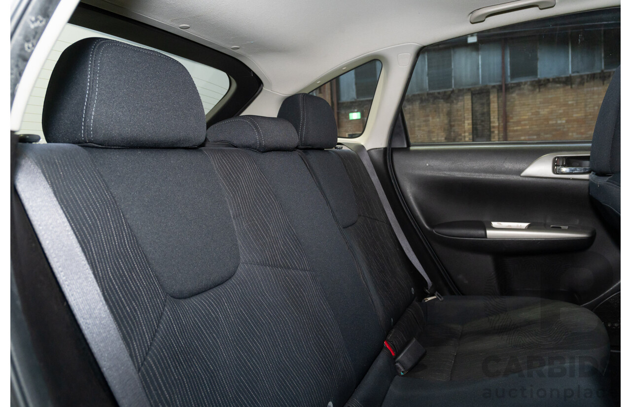 06/2009 Subaru Impreza RX (AWD) MY09 5d Hatchback Silver 2.0L