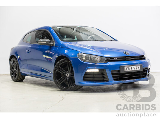 04/2013 Volkswagen Scirocco R 1S MY13.5 3D Coupe Rising Blue Metallic Turbo 2.0L