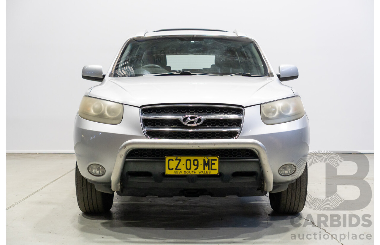 05/2007 Hyundai Santa Fe SLX (4x4) CM MY07 4d Wagon Silver 2.7L