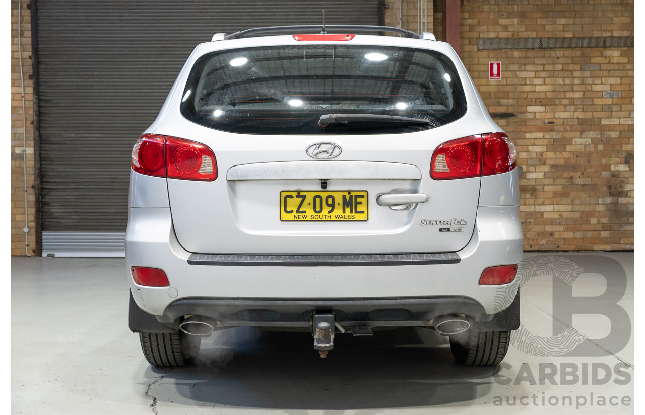 05/2007 Hyundai Santa Fe SLX (4x4) CM MY07 4d Wagon Silver 2.7L