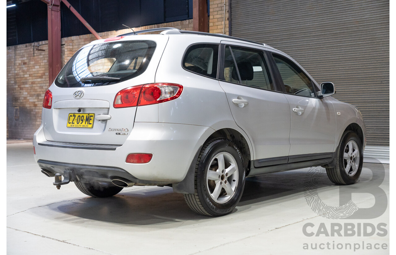 05/2007 Hyundai Santa Fe SLX (4x4) CM MY07 4d Wagon Silver 2.7L