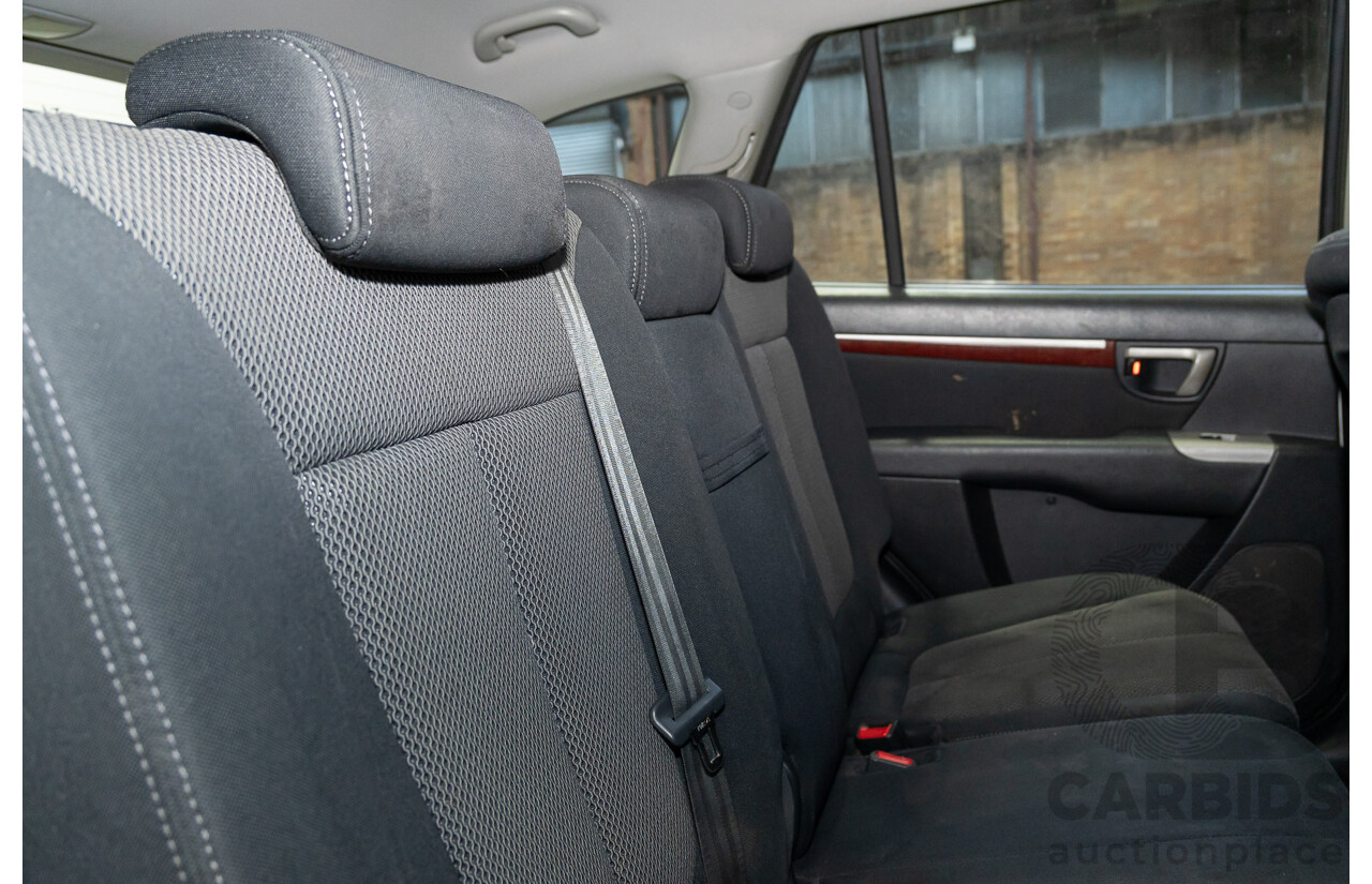 05/2007 Hyundai Santa Fe SLX (4x4) CM MY07 4d Wagon Silver 2.7L