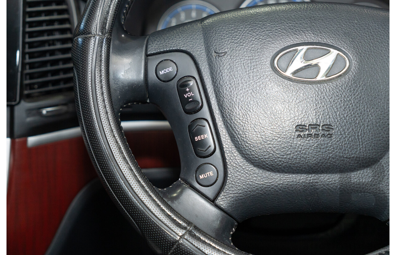 05/2007 Hyundai Santa Fe SLX (4x4) CM MY07 4d Wagon Silver 2.7L