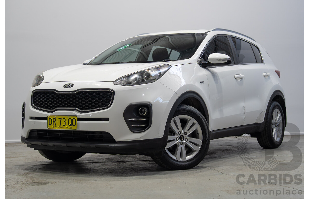 02/2017 Kia Sportage Si (AWD) QL MY17 4D Wagon White Turbo Diesel 2.0L
