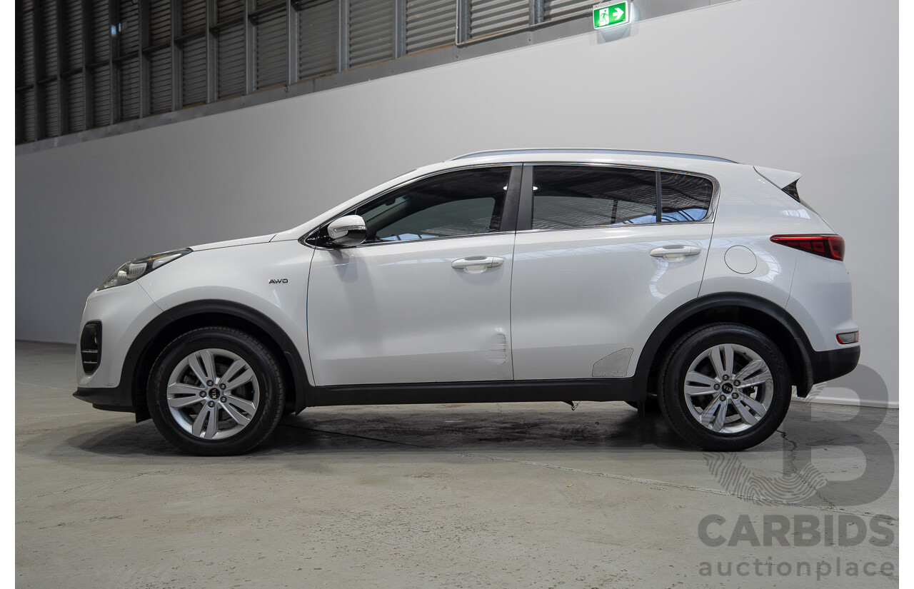 02/2017 Kia Sportage Si (AWD) QL MY17 4D Wagon White Turbo Diesel 2.0L