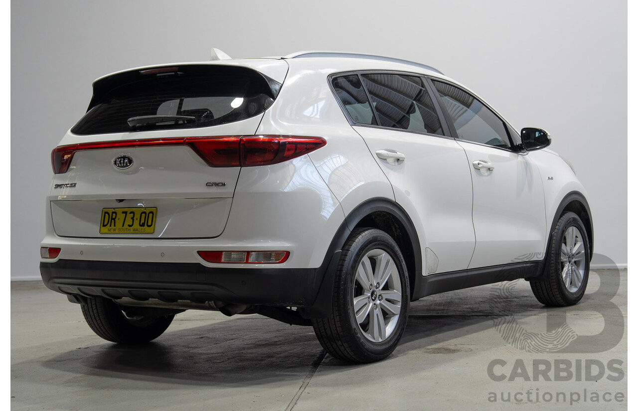 02/2017 Kia Sportage Si (AWD) QL MY17 4D Wagon White Turbo Diesel 2.0L